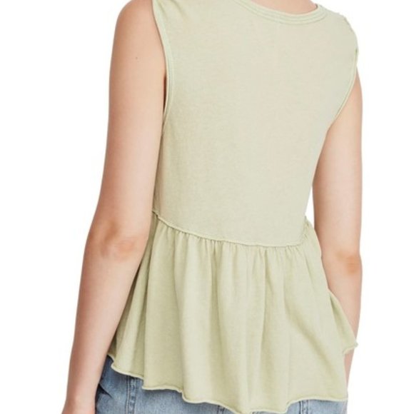 NWT Free People Anytime Tank Top in Matcha Size XS - Picture 5 of 5